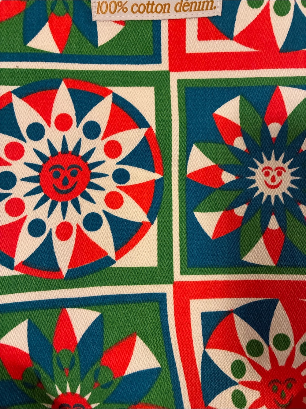 Big Bud Press Mini Tote in Quilt Print - Picture 3 of 3